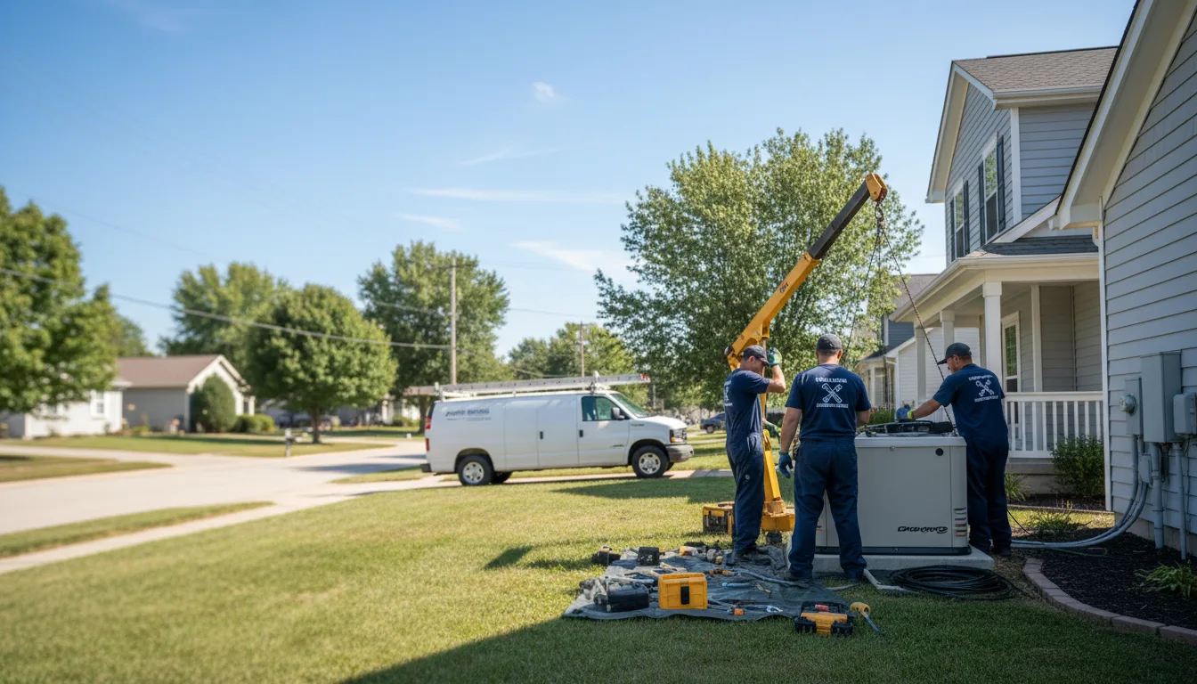 Generator Installation in Gilbertville, IA near me
